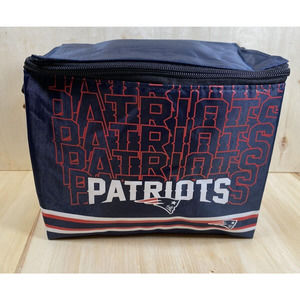 New England Patriots NFL Insulated Soft Side Lunch Bag Sports Cooler Logo